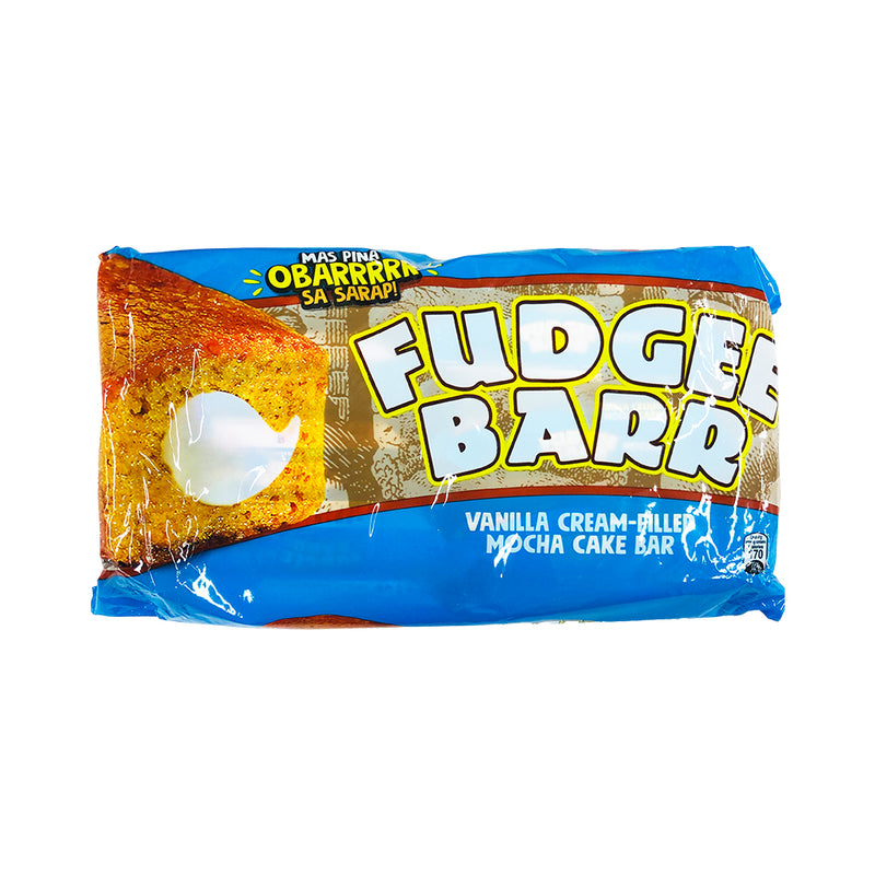 Fudgee Barr Mocha with Vanilla Cream Filling 39g x 10's