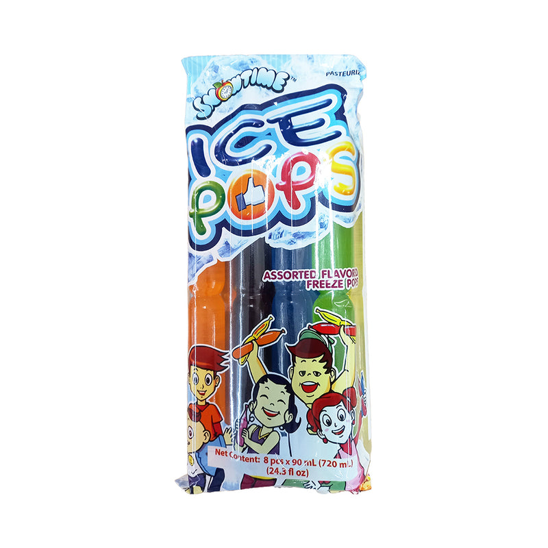 Snowtime Ice Pop Assorted Flavor 90ml x 8's