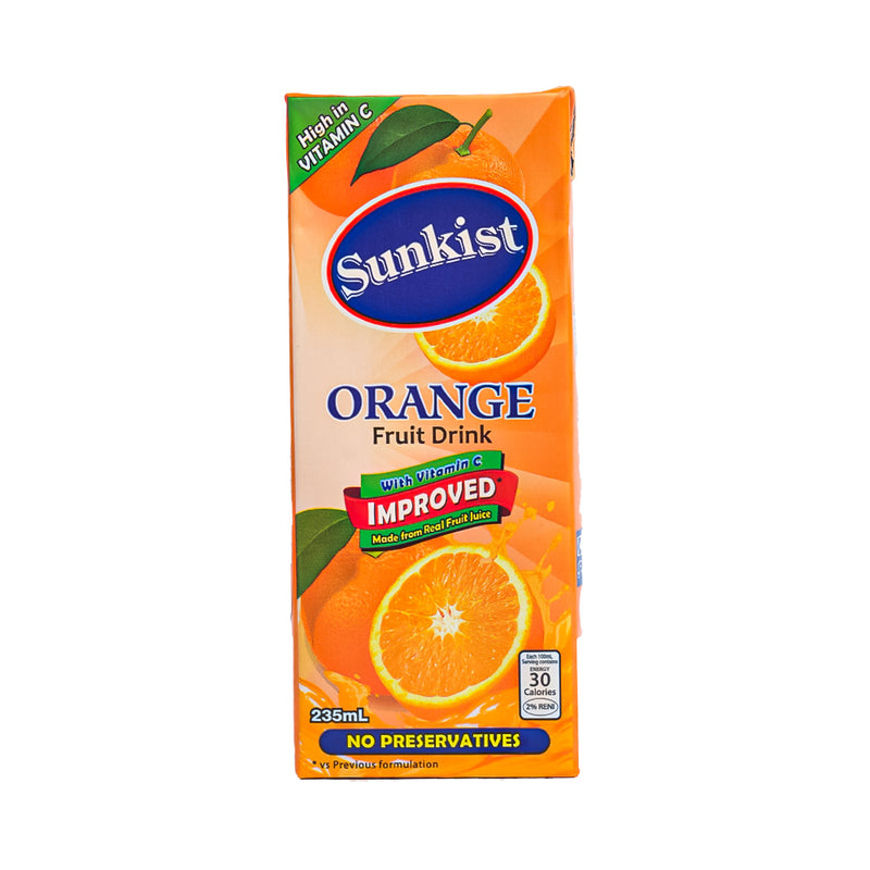 Sunkist Orange Fruit Juice 235ml