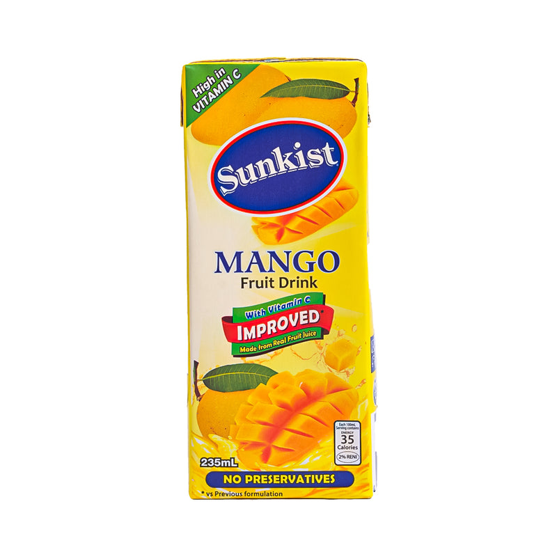 Sunkist Mango Fruit Juice Slim 235ml
