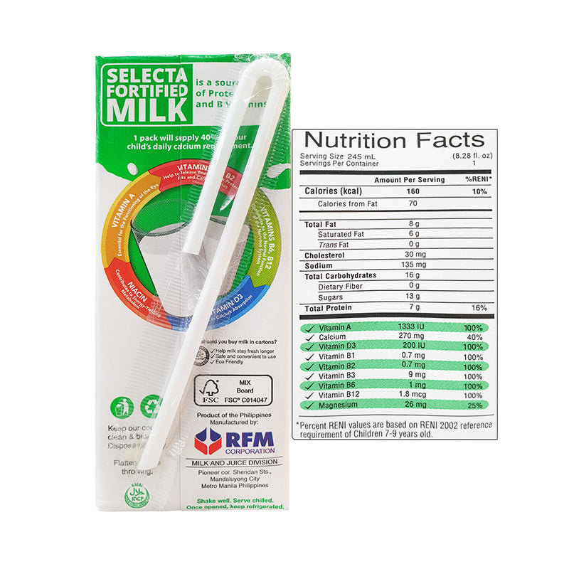 Selecta Fortified Filled Milk 245ml