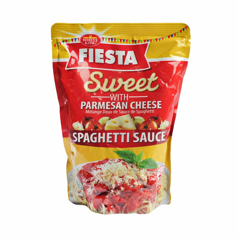 Fiesta Spaghetti Sauce Sweet Plus Parmesan Cheese 500g