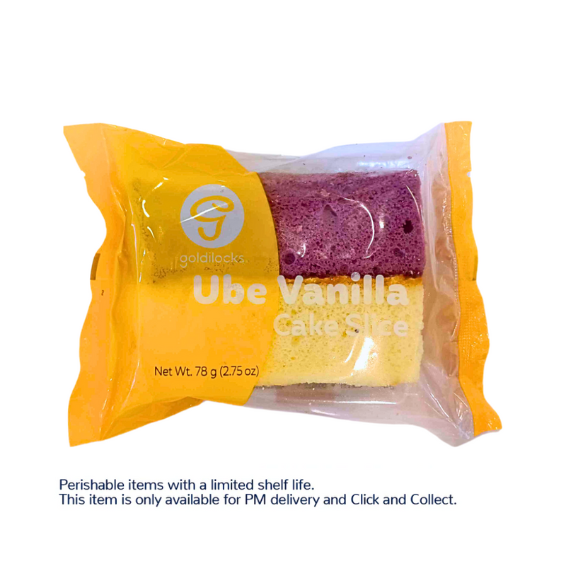 Goldilocks Vanilla Cake Slice 78g
