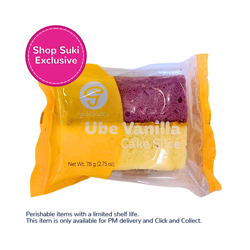 Goldilocks Vanilla Cake Slice 78g