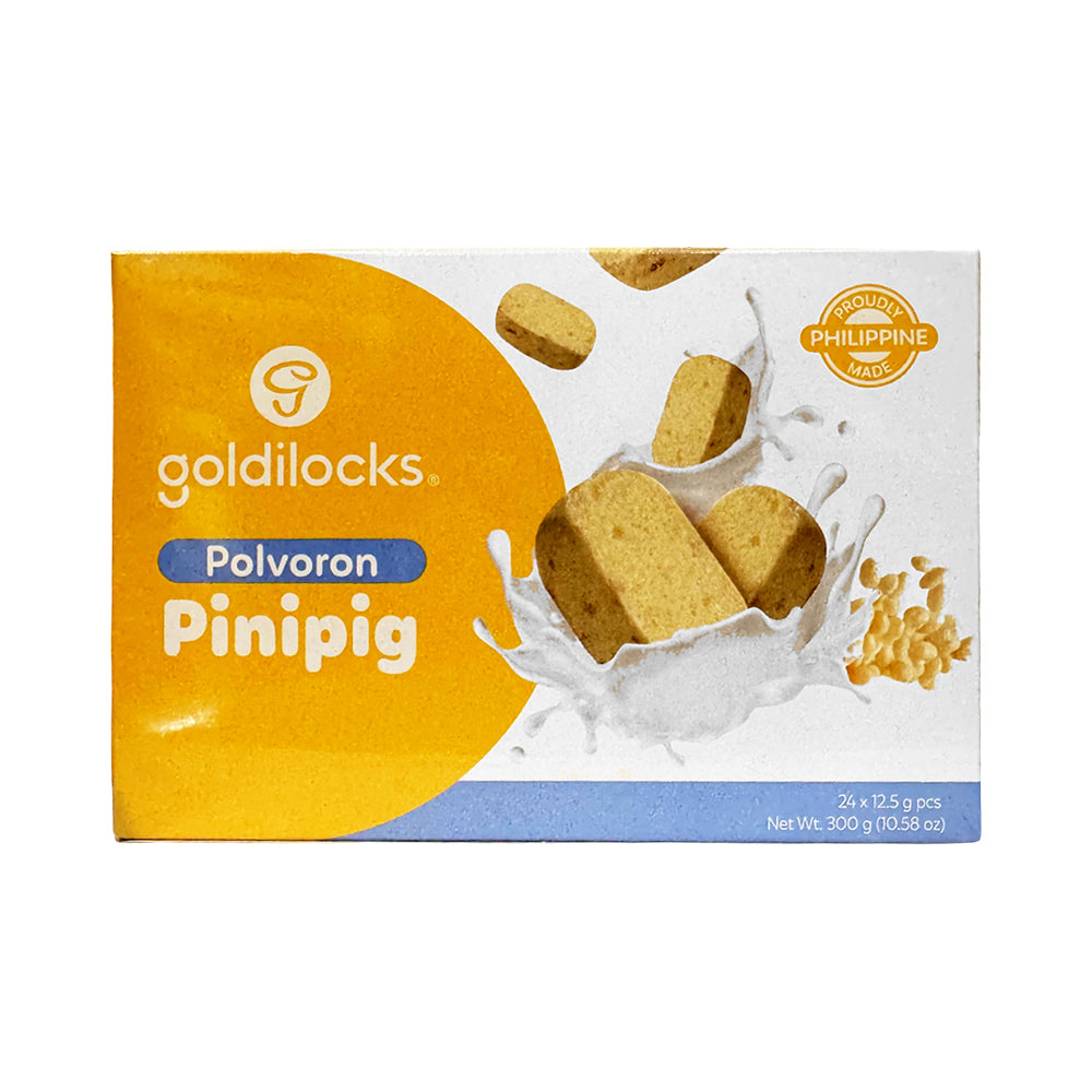Pinipig Color Goldilocks Pinipig Polvoron Box 300g