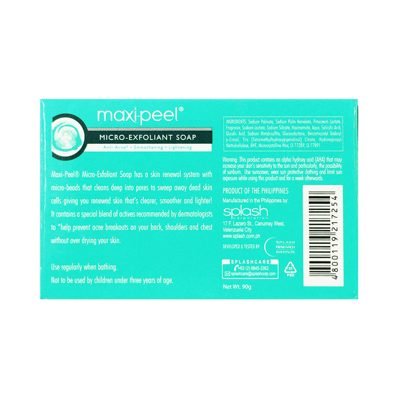 Maxi Peel Micro-Exfoliant Soap 90g