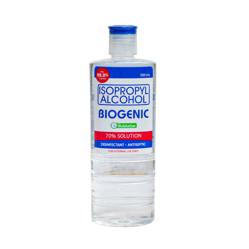 Biogenic 70% Isopropyl Alcohol 500ml