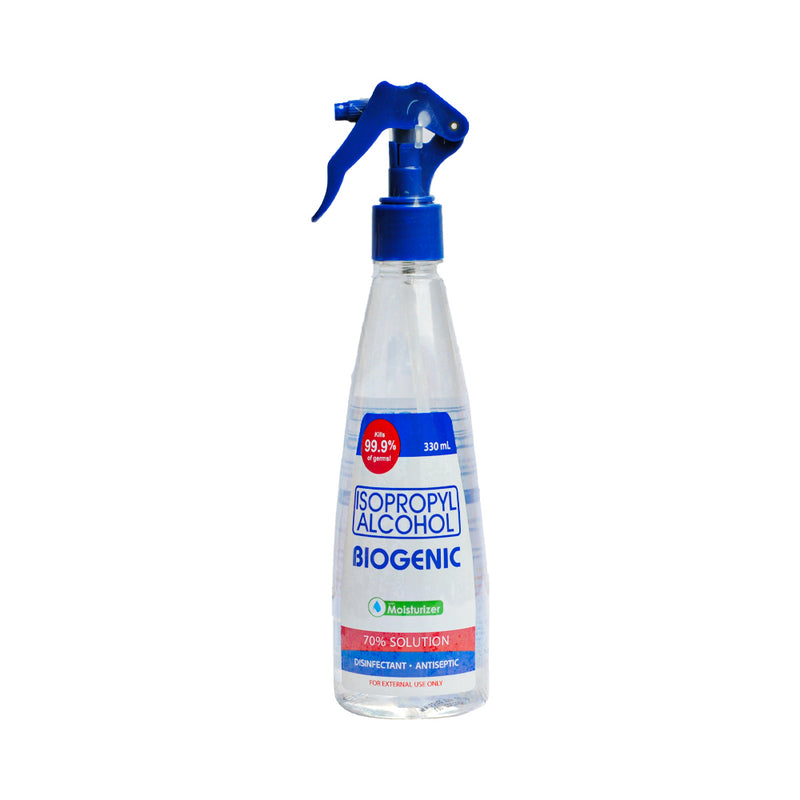 Biogenic 70% Isopropyl Alcohol Spray 330ml