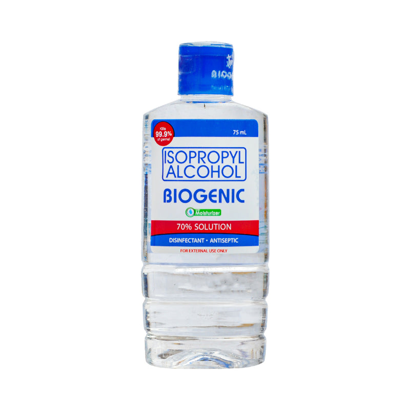 Biogenic Isopropyl Alcohol 70% Solution 75ml