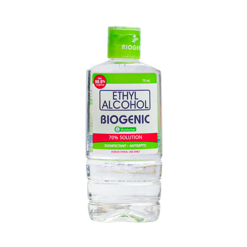 Biogenic Ethyl Alcohol 70% Solution 75ml