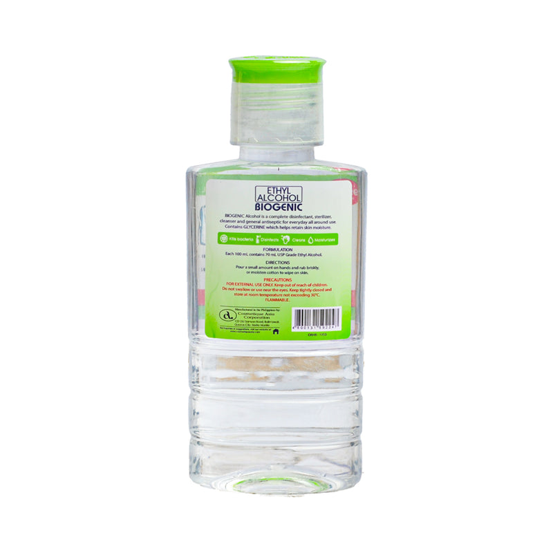 Biogenic Ethyl Alcohol 70% Solution 150ml