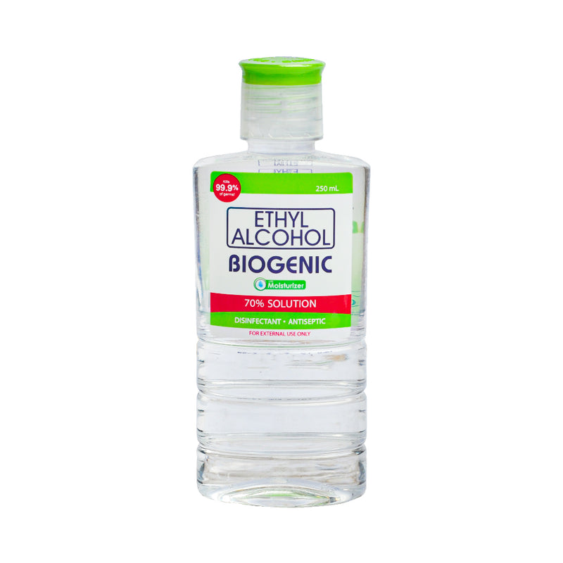 Biogenic Ethyl Alcohol 70% Solution 250ml