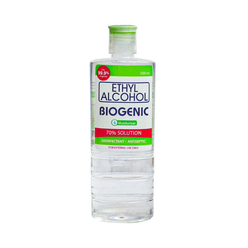 Biogenic Ethyl Alcohol 70% Solution 500ml