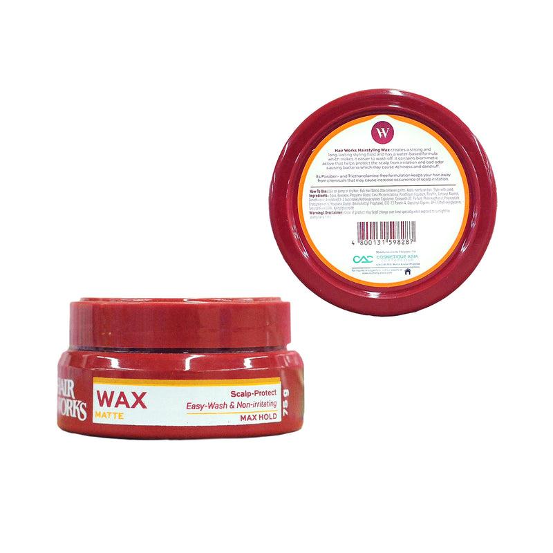 Hair Works Hairstyling Wax Matte