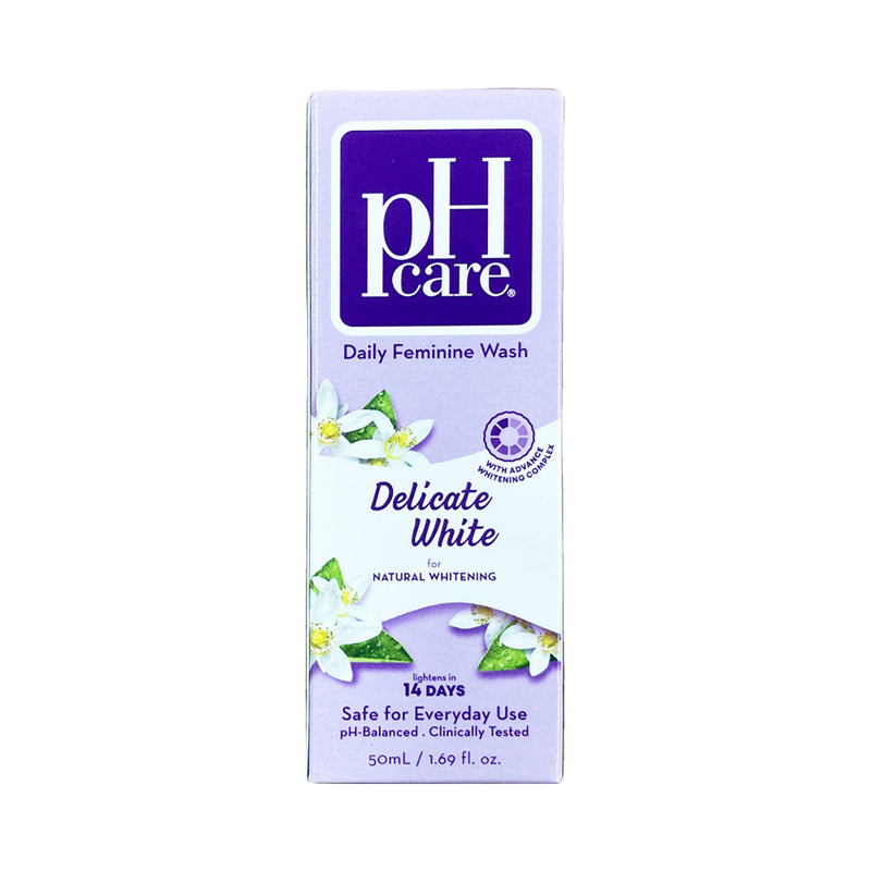 PH Care Feminine Wash Delicate White 50ml