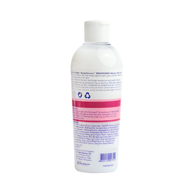 Celeteque Dermo Science Brightening Micellar Milk 250ml