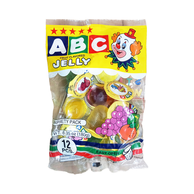 ABC Jelly Assorted Flavor 12's