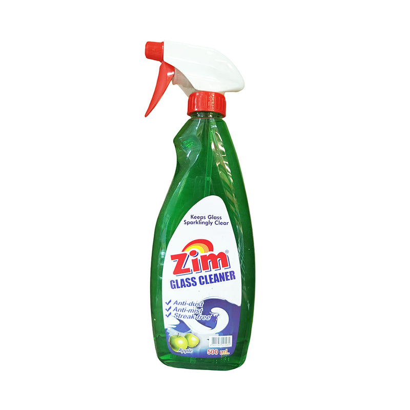 Zim Glass Cleaner With Trigger Head Apple 500ml