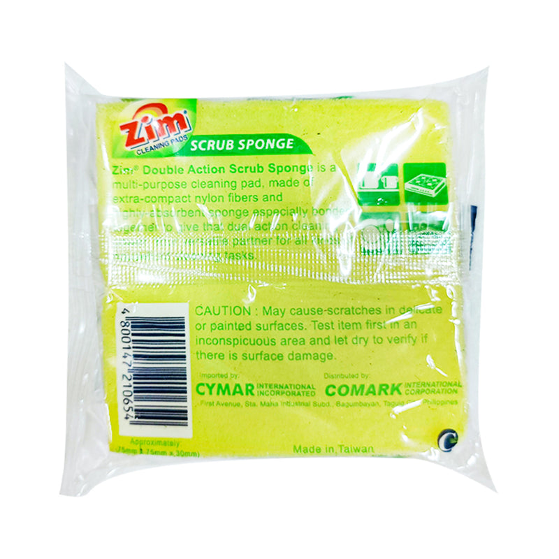 Zim Scouring Pad With Sponge Junior