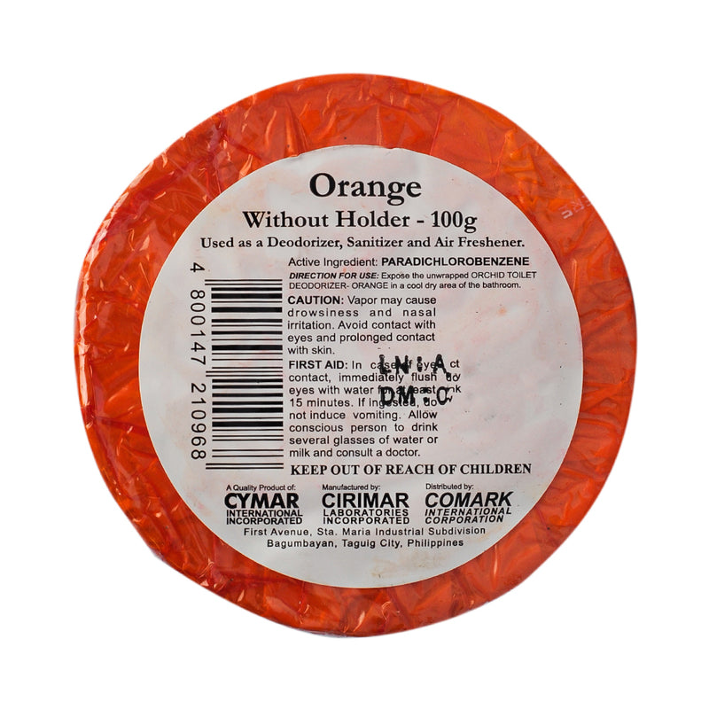 New Orchid Deodorizer Orange Scent Refill 100g