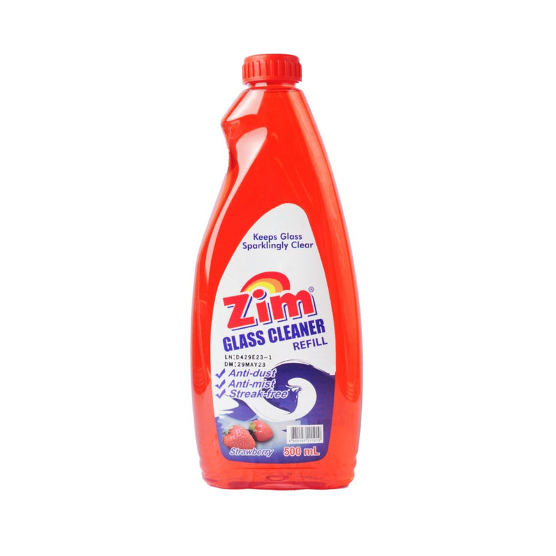 Zim Glass Cleaner Refill Strawberry 500ml