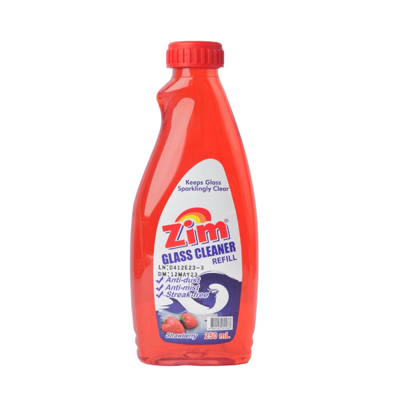 Zim Glass Cleaner Refill Strawberry 250ml