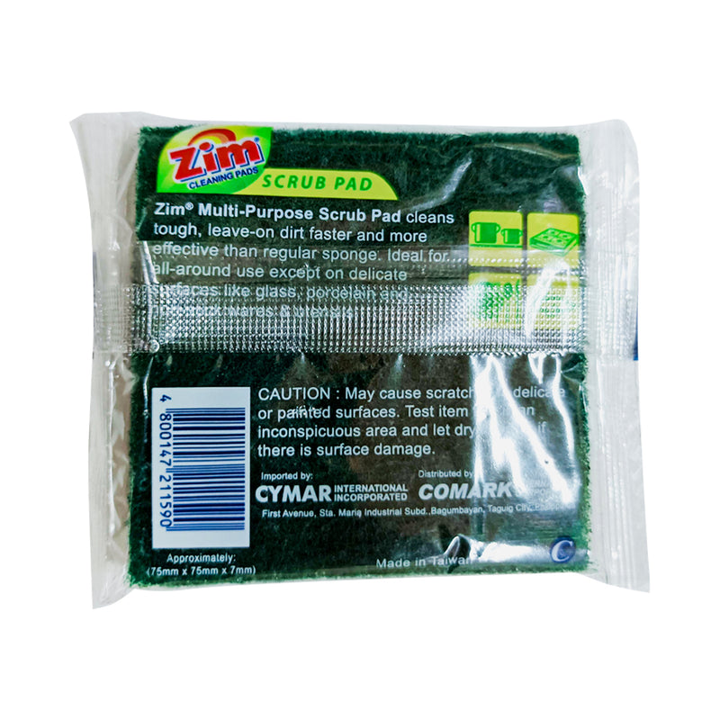 Zim Scouring Pad Regular Junior 75 x 75 x7mm