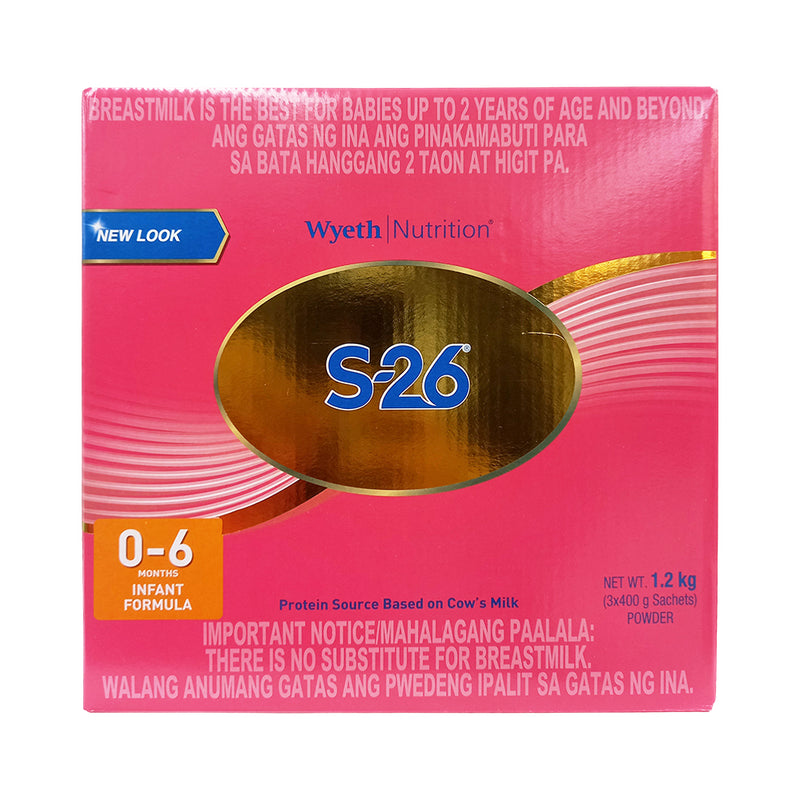 S-26 One Infant Formula 1.8kg