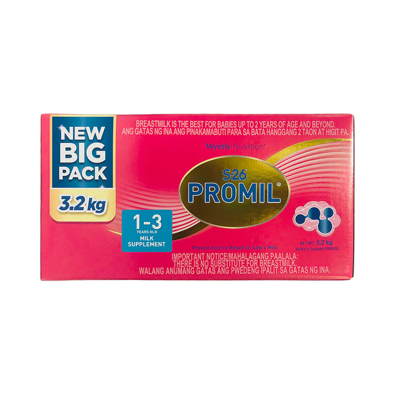 S-26 Promil Three Milk Supplement 1-3yrs Old 3.2kg