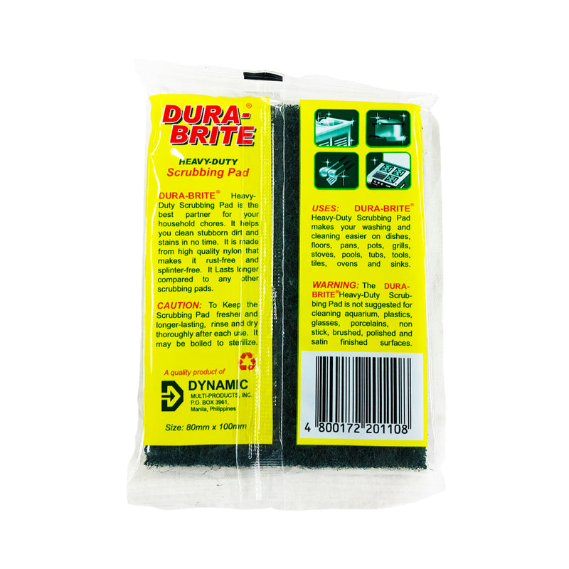 Dura-Brite Heavy Duty Scrubbing Pad 100mm x 80mm