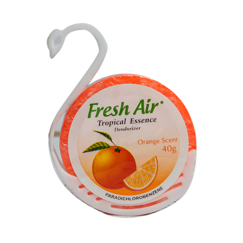 Fresh Air Deodorizer With Plastic Swan Container Orange Scent 40g