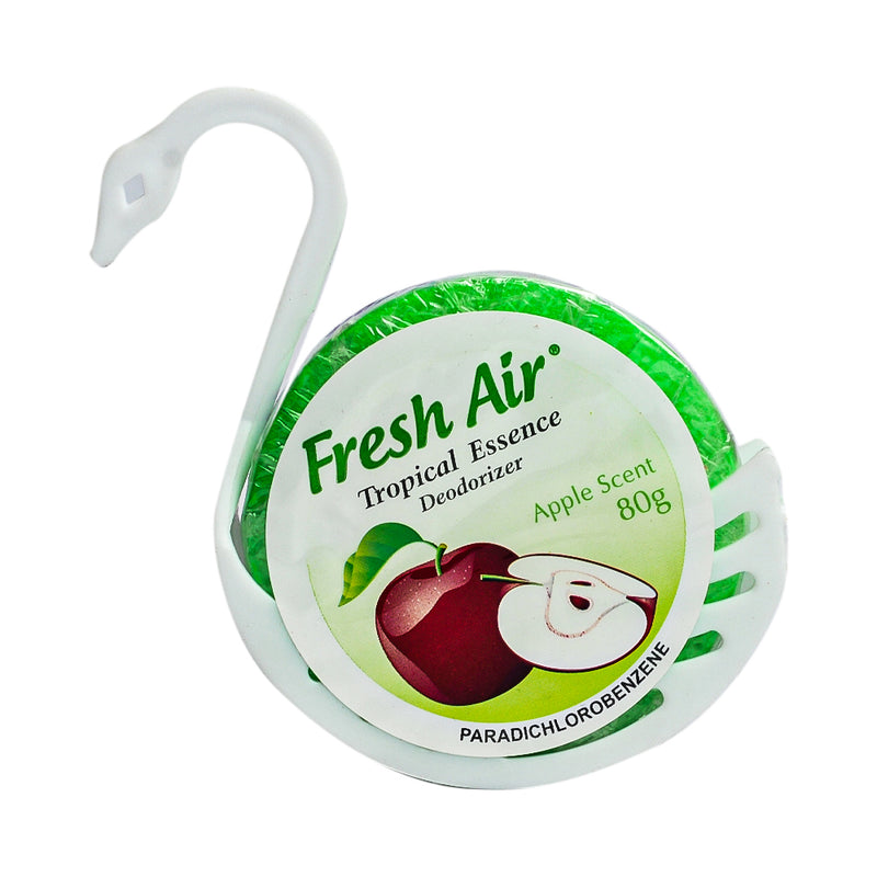 Fresh Air Deodorizer With Plastic Swan Container Apple Scent 80g