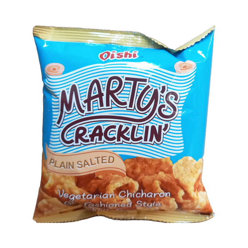 Oishi Marty's Cracklin' Plain Salted 26g