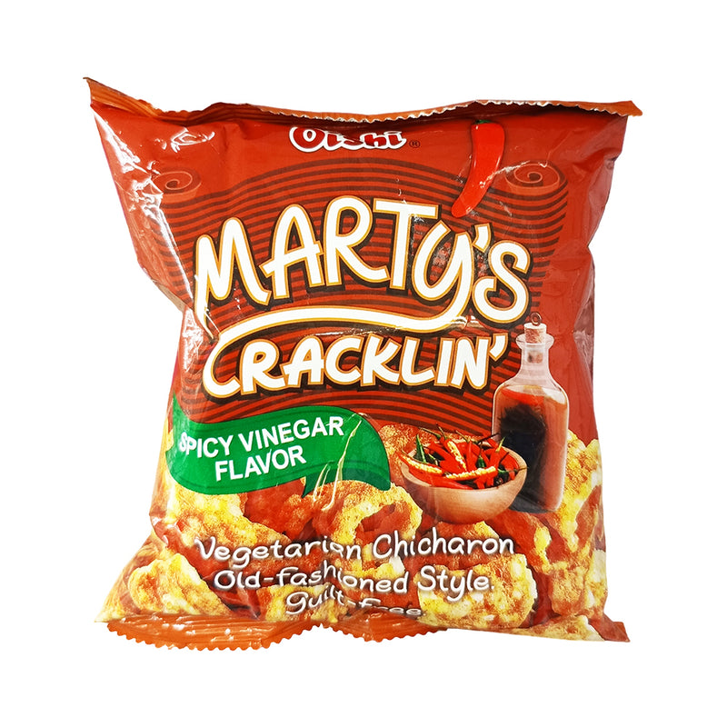 Oishi Marty's Cracklin' Spicy Vinegar 26g