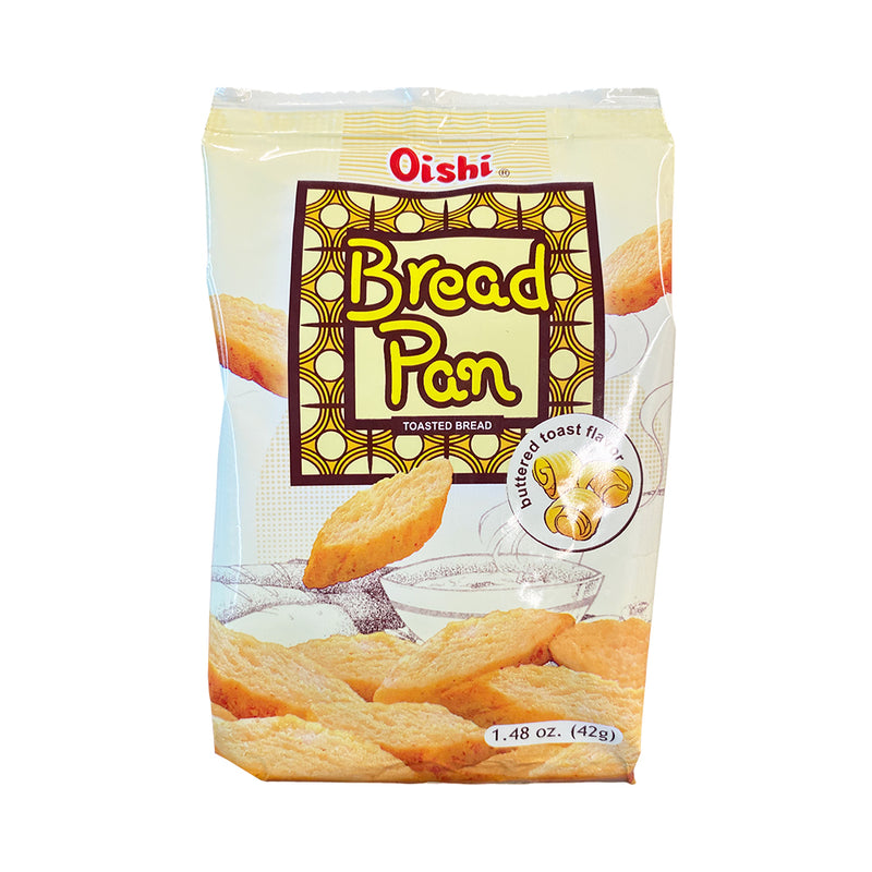 Oishi Bread Pan Buttered Toast 42g