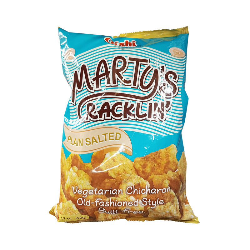 Oishi Marty's Cracklin' Plain Salted 90g