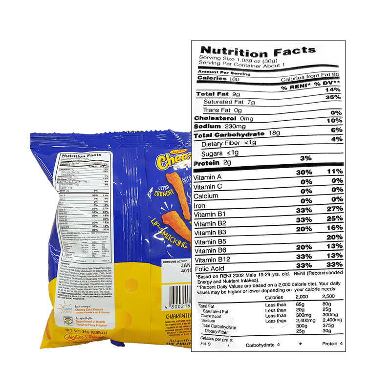 Cheezy Snacks Original 24g