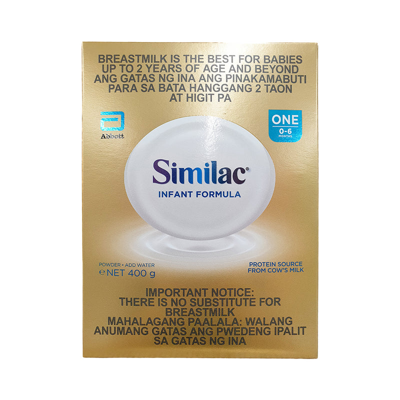 Similac 5HMO Infant Formula One 0-6 Months 400g