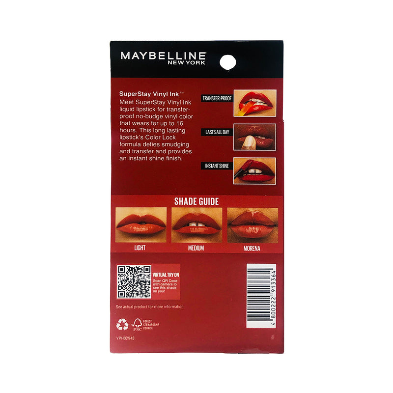 Maybelline Superstay Vinyl Ink Liquid Lipstick
