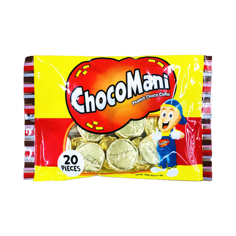 Chocomani Peanut Chocolate Coins 12g x 20's