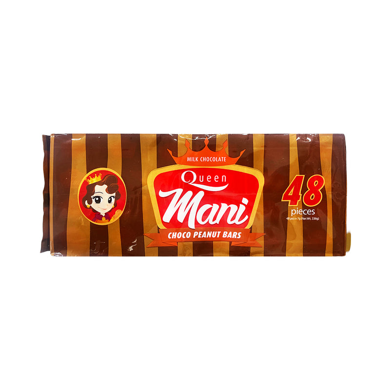 Queen Mani Peanut Choco Bar 48's