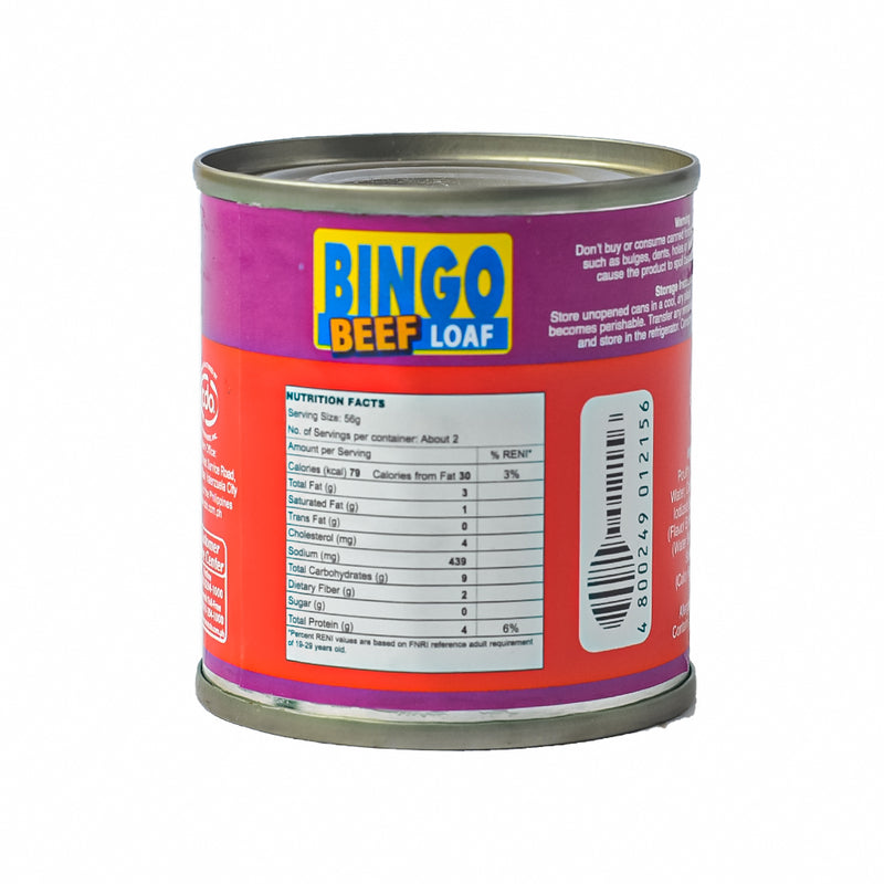 Bingo Beef Loaf 100g