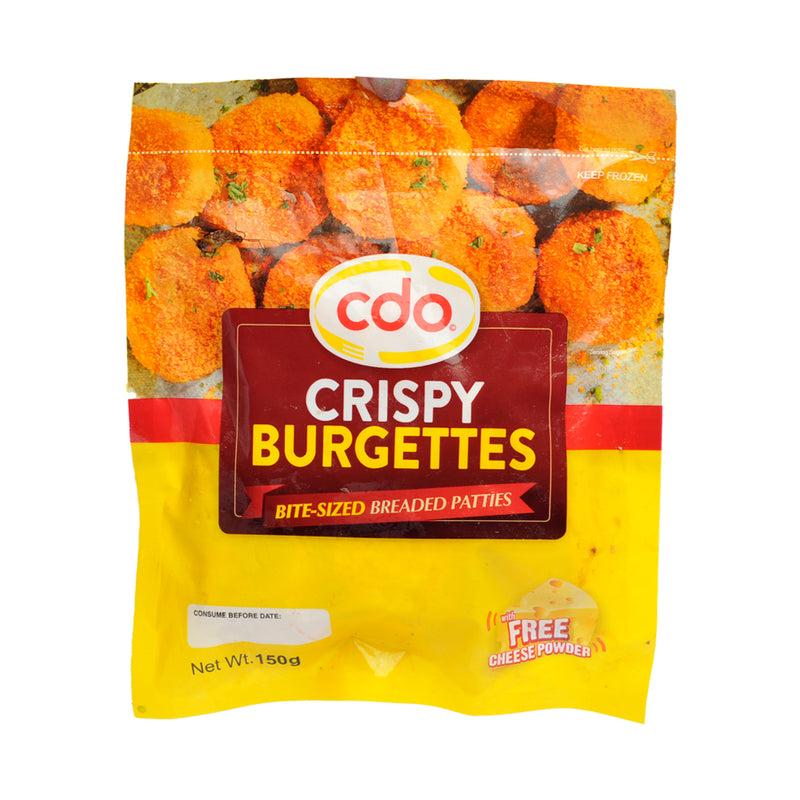 CDO Ulam Burger Crispy Burgettes 150g