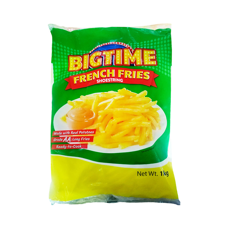 Bigtime French Fries Shoestring 1kg