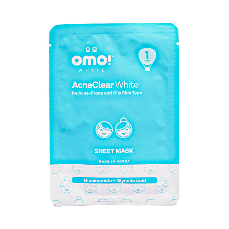 Ever Bilena Omo! White Sheet Mask Acne Clear 21g