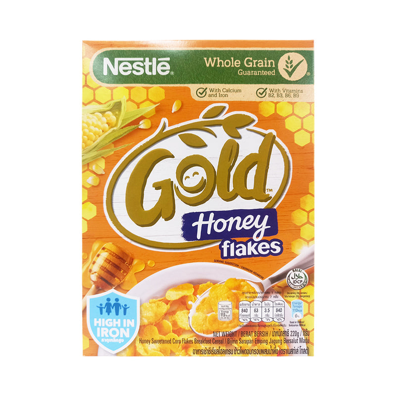 Nestle Gold Flakes Honey 220g