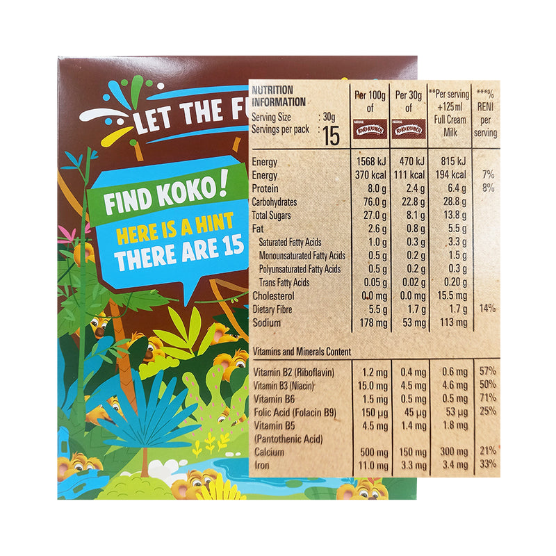 Nestle Koko Krunch Cereal Econo Pack 450g