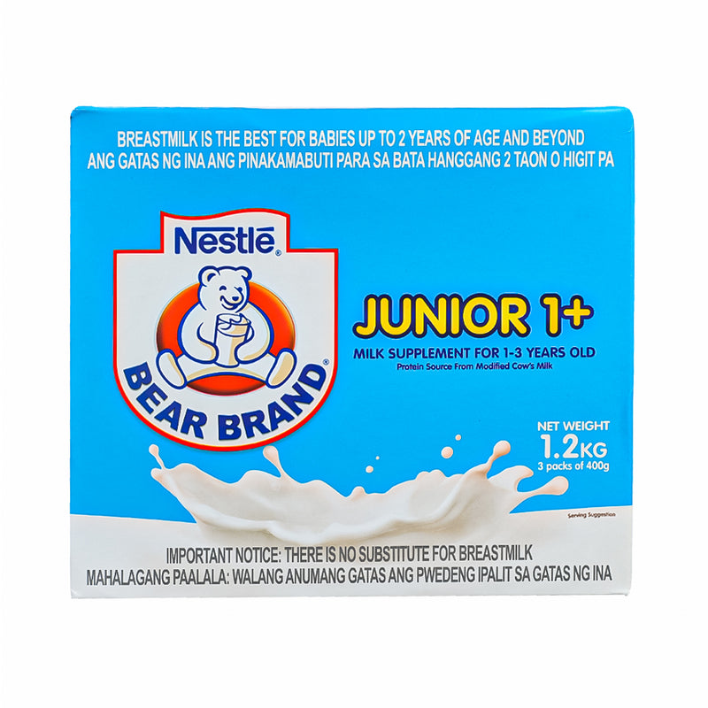 Bear Brand Junior Milk Supplement 1-3yrs Old 1.2kg