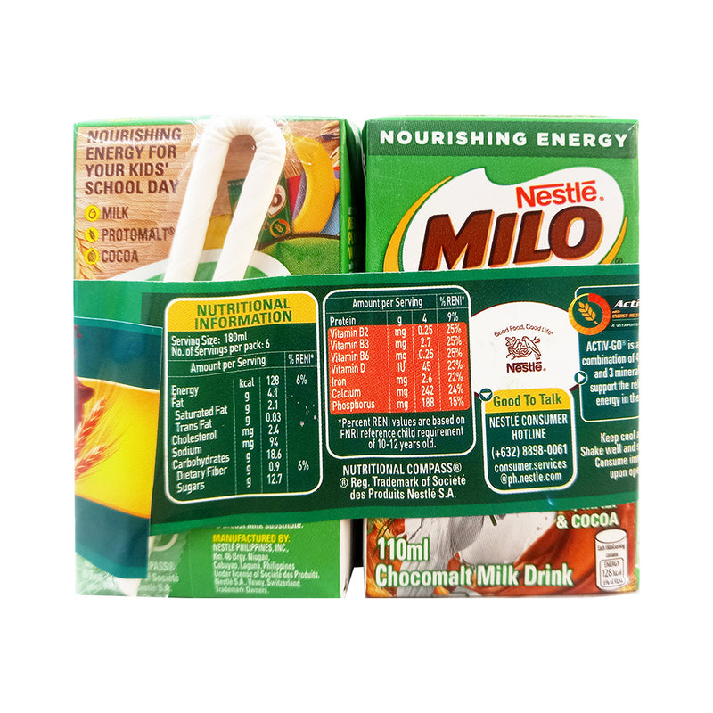 Milo Activ-Go RTD 110ml x 10