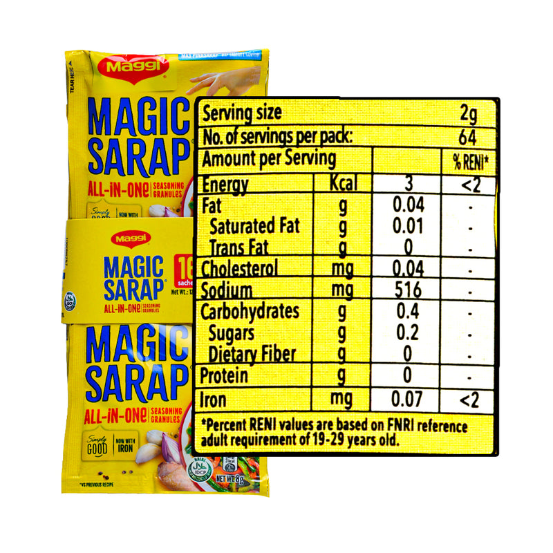 Maggi Magic Sarap Granules Seasonings 8g x 16's